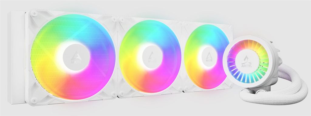 ARCTIC Liquid Freezer III Pro 420 A-RGB (White) - Produktbild 