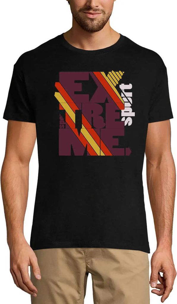 Herren Grafik T-Shirt Extremsport – Extreme Sport – Öko-Verantwortlich Vintage Jahrgang Kurzarm Lustige Druck Geburtstag Geschenk Mann