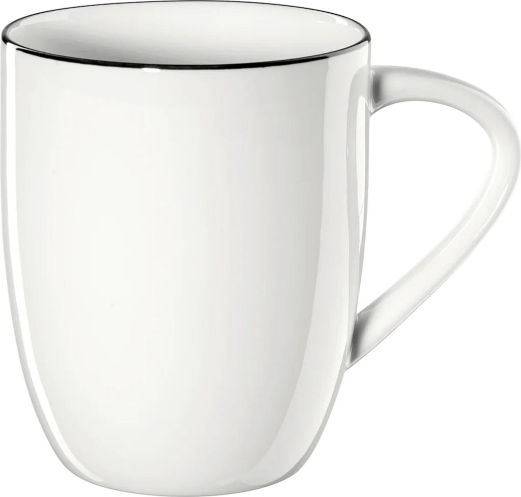 ASA Selection Henkelbecher, ligne noire Fine Bone China Immagine del prodotto 