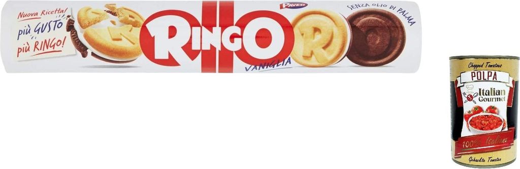 6x Pavesi Ringo Kekse kekse mit Vanille 165 g cookies Produktbild 