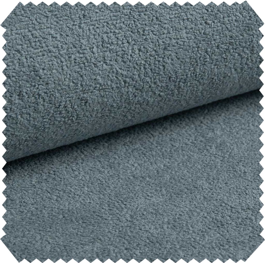 novely GERDA Boucléstoff Eleganter Polsterstoff Robuster Möbelstoff Modern Angenehme Haptik | Meterware | 1lfm - Farbe: 60 Blaugrau