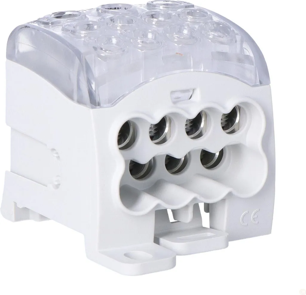 Bloc de distribution SUB 270 Al/Cu 82070 SIMBLOCK - Répartiteur gris - 2