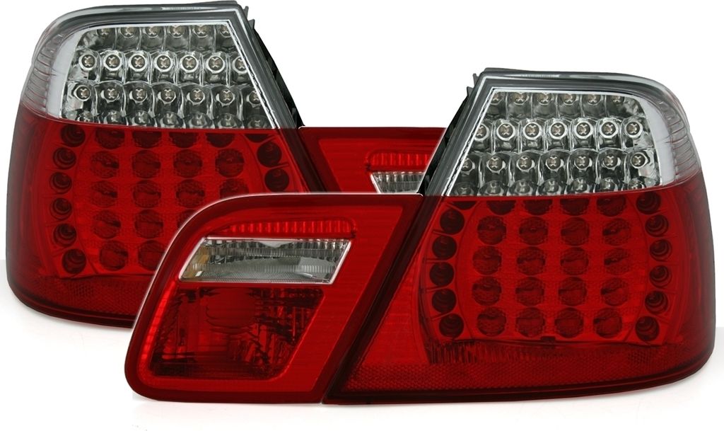 Eagle Eyes LED Rückleuchten Set in Weiss für 3er BMW E46 Produktbild 1
