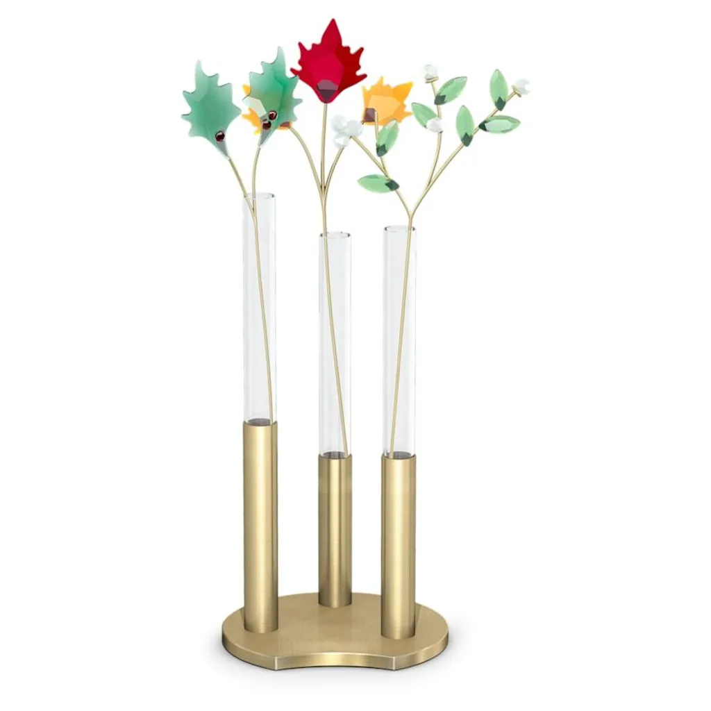 Ornement de Maison Swarovski Garden Tales Houx en Cristal Vert 5586701