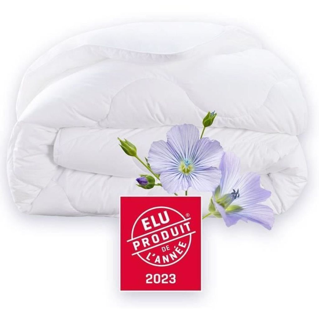 Couette DODO Instant Douillet - 220x240 Cm, Garnissage 300g/m², Enveloppe 100% Polyester, Blanc - 7
