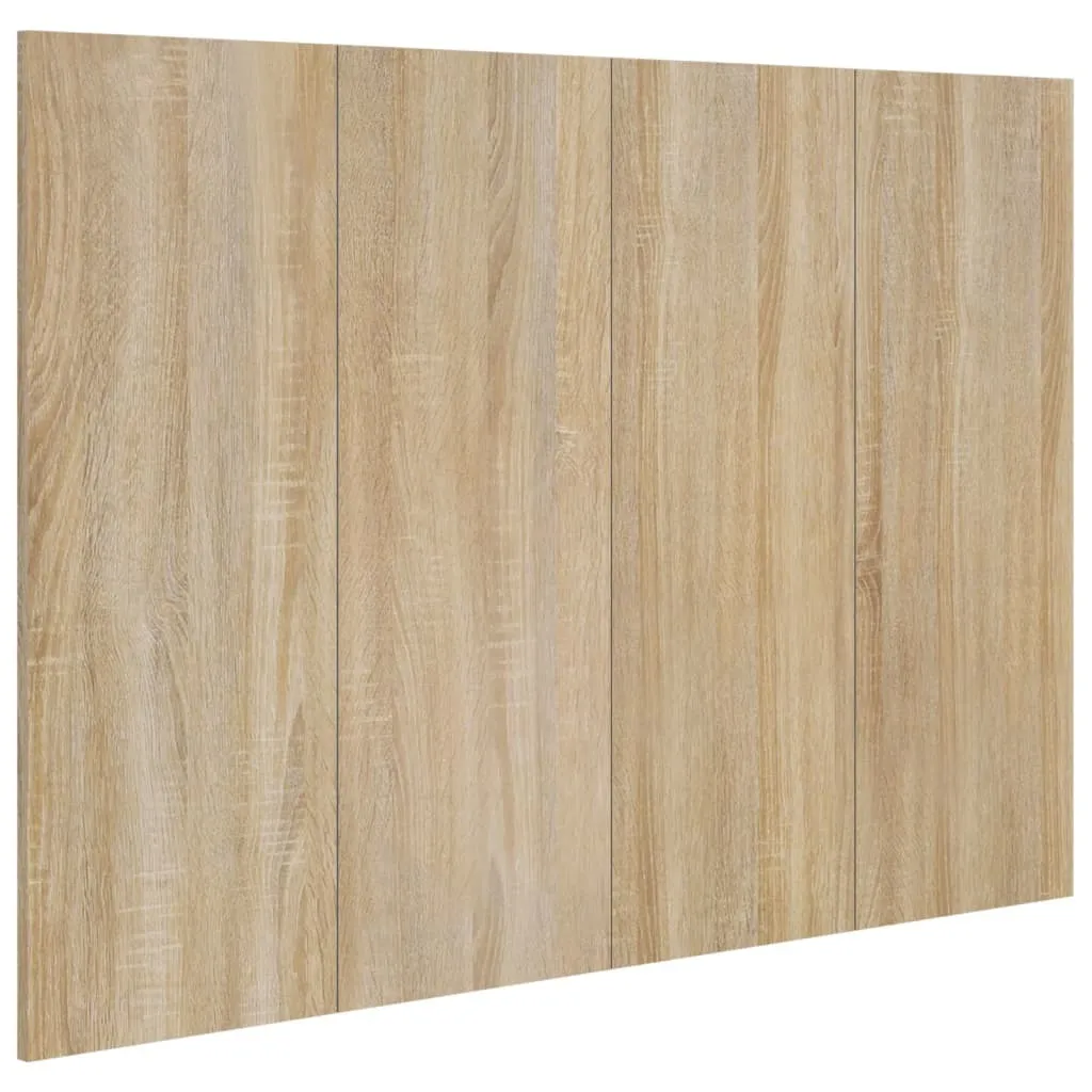 Tête de lit Chêne Sonoma pour lit 120 cm, décoration de chambre bois