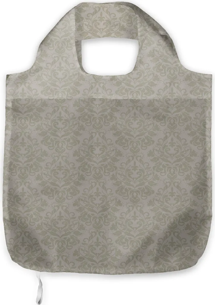 Shopper ABAKUHAUS Tessuto Tortora - Borsa Spesa Resistente Vintage