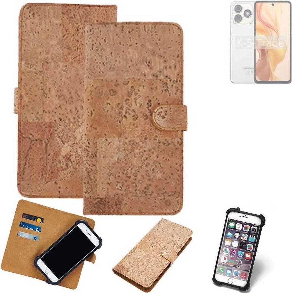 K-S-Trade Hülle kompatibel mit Ulefone Note 18 Ultra  Kork Produktbild 
