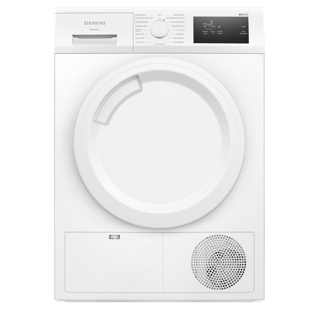 Siemens Wärmepumpentrockner 7 kg autoDry easyClean-Filter LED-Display WT43H003