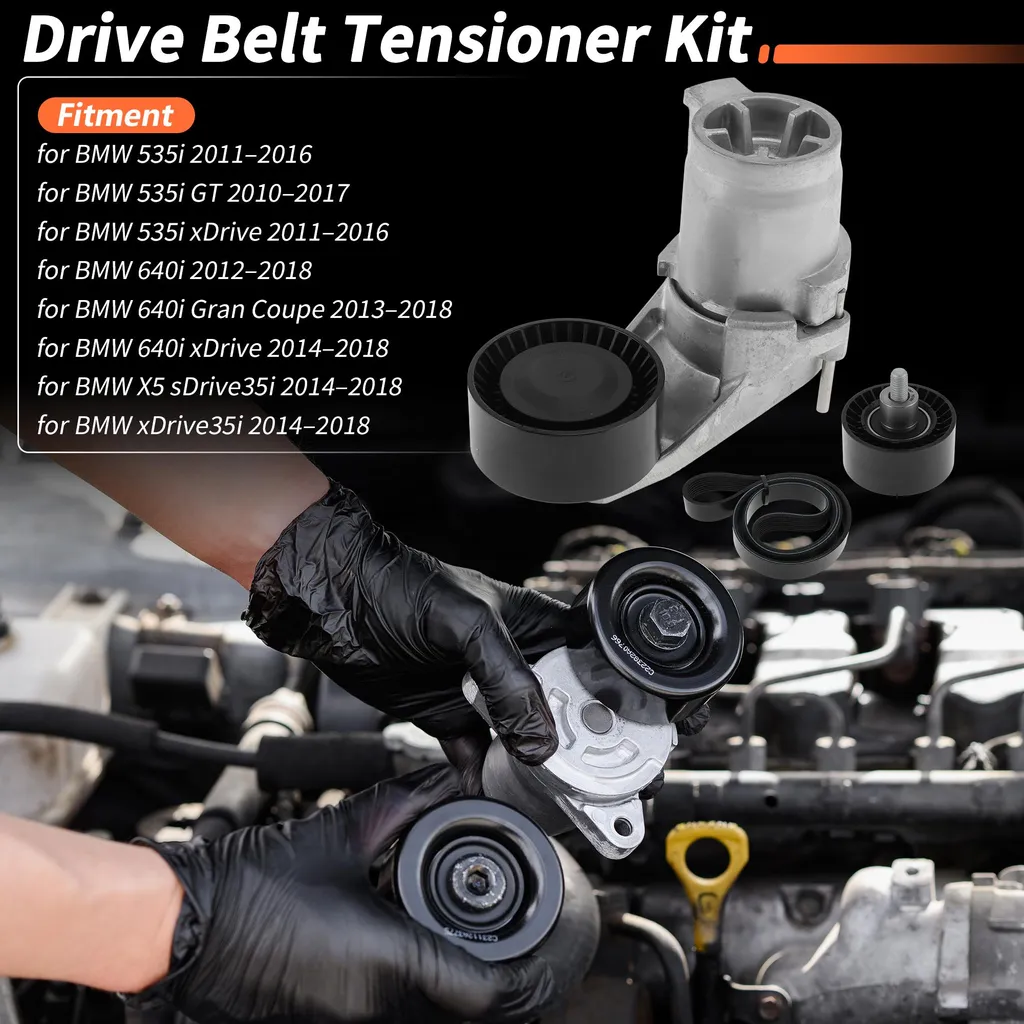 Tendeur de Courroie pour BMW 535i - Kit Réparation Transmission 2011-2016