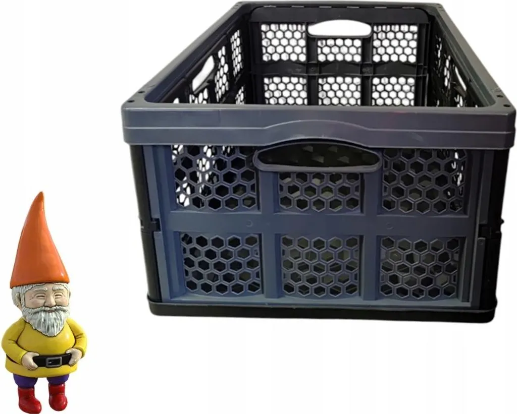 Cestino Pieghevole da Campeggio Grigio | Organizer Camper e Outdoor