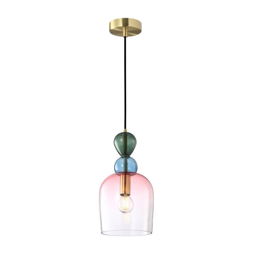 MANSO PND-37462B-MC-GD Italux Hängelampe Produktbild 