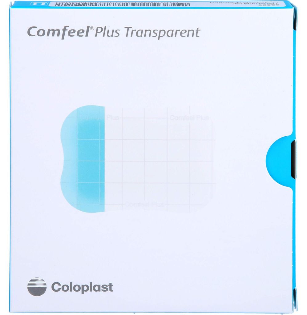 Comfeel Plus Transparent Hydrokolloidverband 5x7cm, 10 St Produktbild 