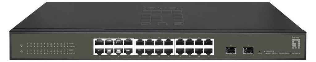 LevelOne GES-2126 Hilbert 26-Port Gigabit Smart Switch