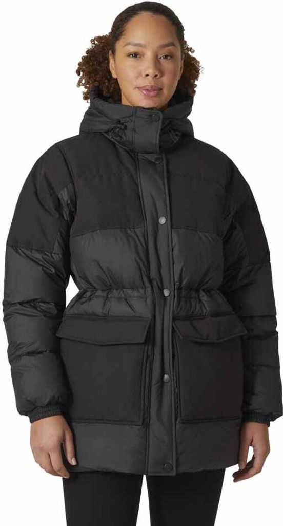 Helly Hansen Escape Down Parka Schwarz M Frau Schwarz M