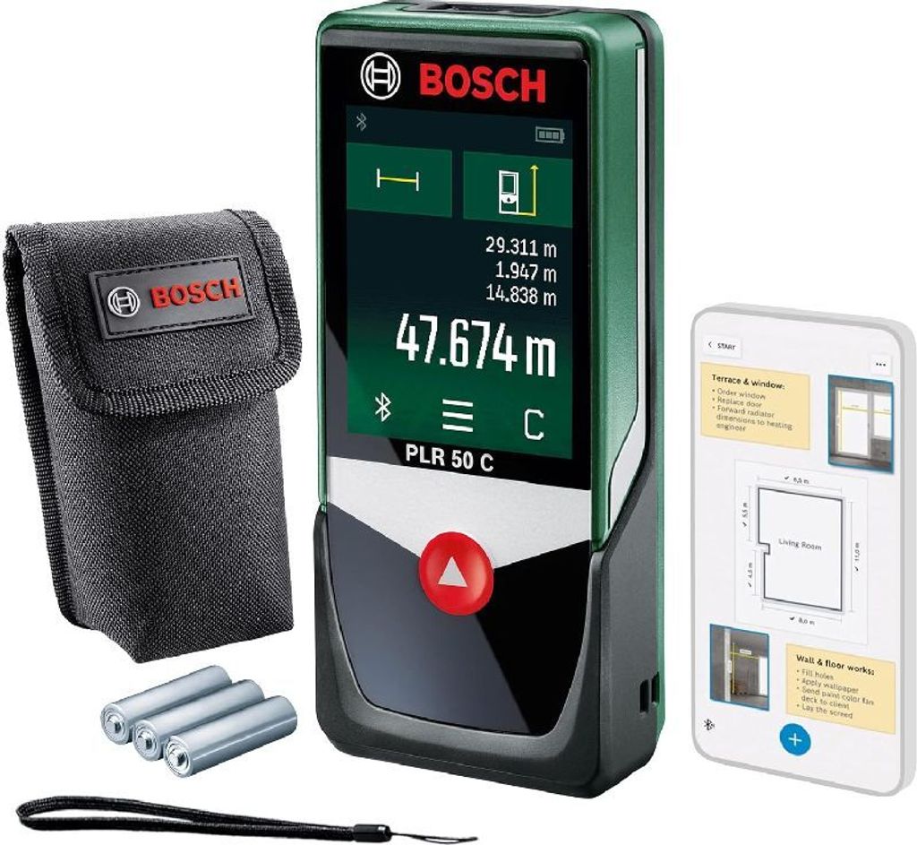 Bosch PLR 50 C Laser Entfernungsmesser Produktbild 23