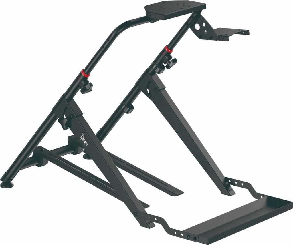 Ranqer Racing Wheel stand Lenkradständer - für Logitech und Thrustmaster - Höhe und Winkel einstellbar - Kompatibel mit den meisten Lenkrädern...