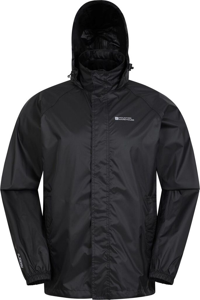 Mountain Warehouse - "Pakka II" Jacke, wasserfest für Herren MW1237 (XXS) (Schwarz)