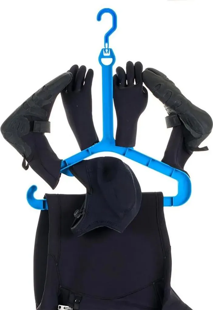 Surflogic Wetsuit Maxi Double System Cintre Argenté pour Combinaisons - 4