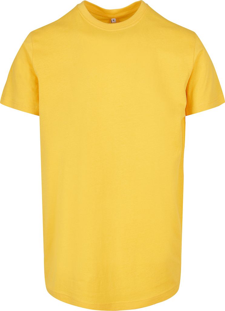 Build Your Brand - "Basic" T-Shirt Rundhalsausschnitt für Herren RW8520 (M) (Taxi Gelb)