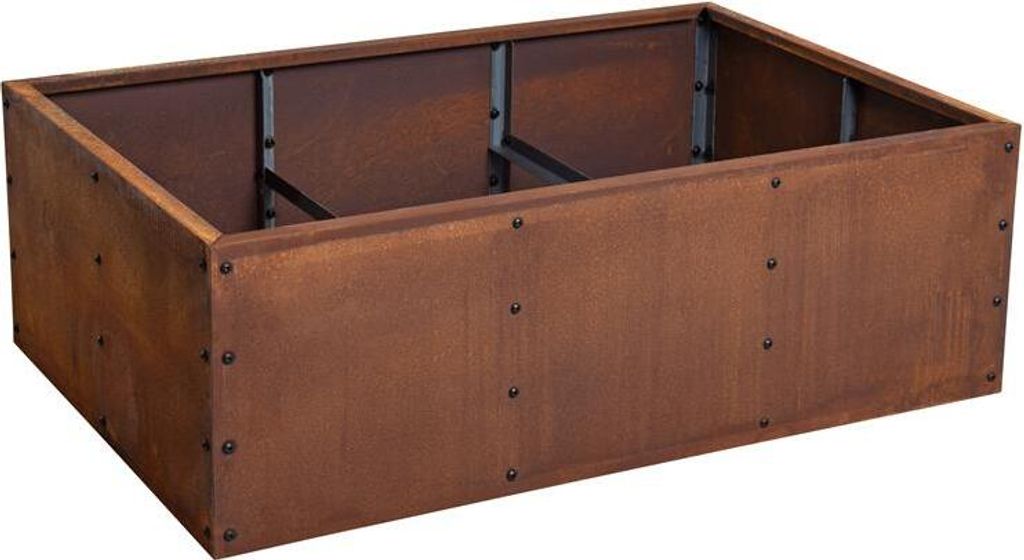 Hochbeet Pflanzbeet Edelrost 120x80x40 cm Pflanzkasten Produktbild 
