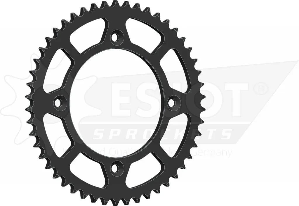 Pignon de sortie de boîte ESJOT 15203 en acier spécial pas 428 moto