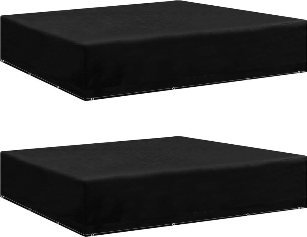 Maison Exclusive Gartenmöbel-Abdeckungen 2 Stk. 12 Ösen 250x250x70 cm