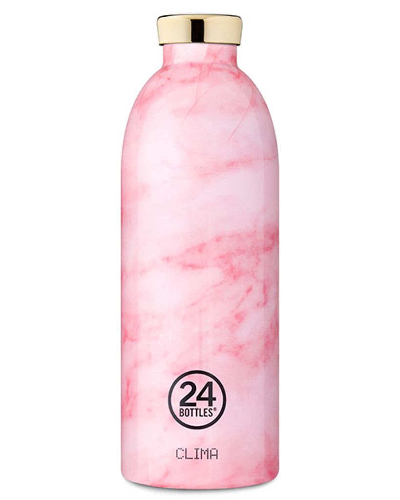 24Bottles Clima Pink Marble 850ml