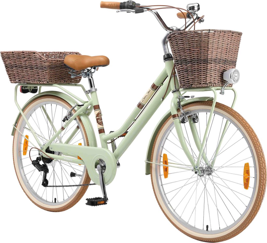 BIKESTAR City Stadt Fahrrad 26 Zoll | 16 Zoll Rahmen, 7 Produktbild 