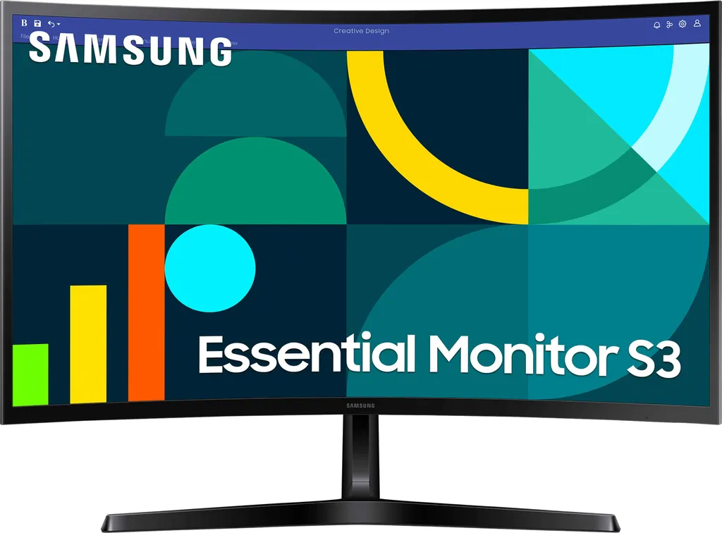 Moniteur Samsung 27" S36GD Incurvé VA - Full HD, 100Hz, Écran PC Pro