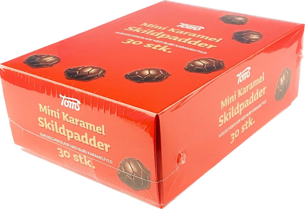 Tom`s Mini Karamel Skildpadder 30 Stk. 360g Produktbild 