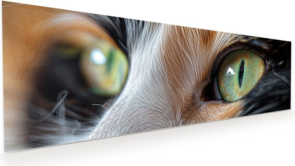 Glasbild 120x40cm in XXL für Wohnzimmer, Schlafzimmer Motiv Produktbild 