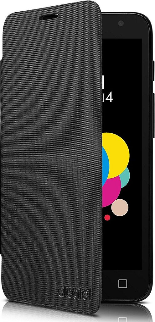ALCATEL Flipcover FC5010 für Pixi 4 Schwarz Kunststoff Schutzhülle