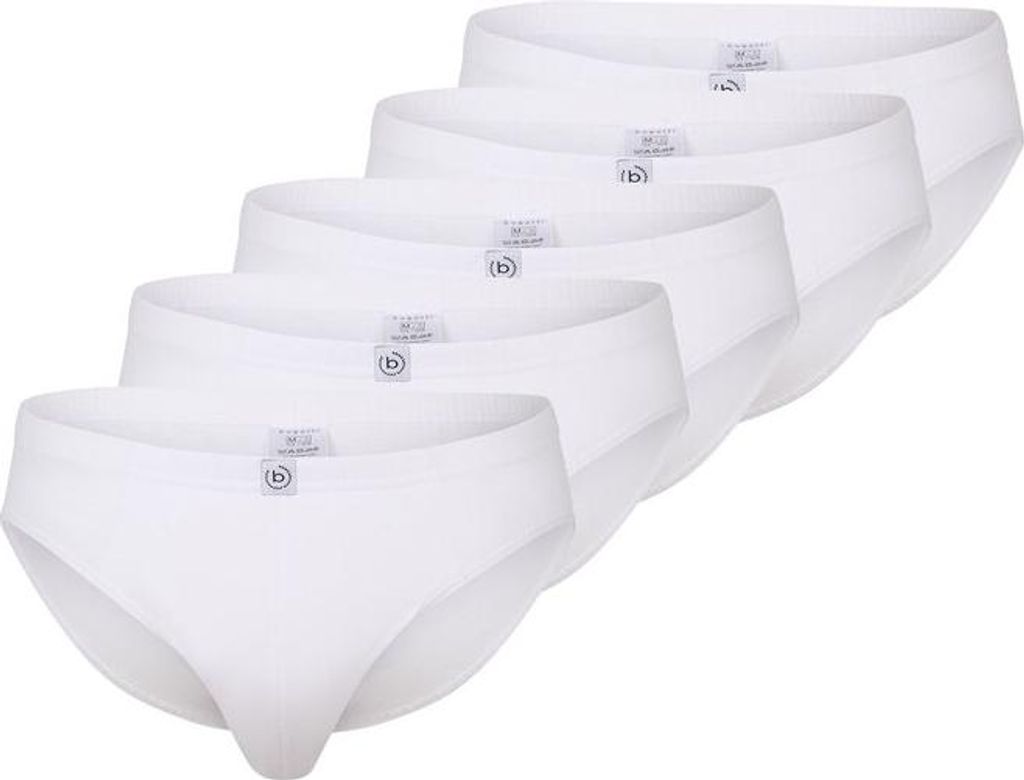 bugatti Slips Livorno 10er Pack 110 white light solid 6