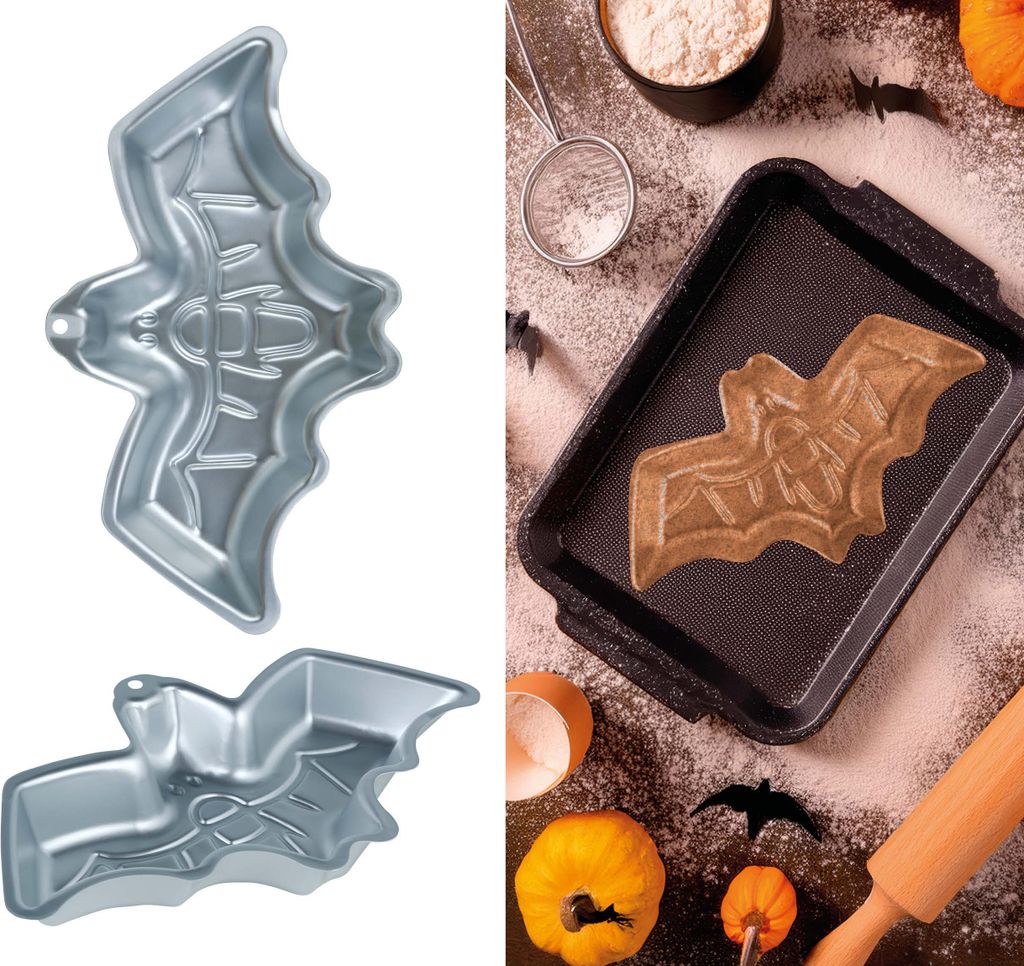 Fledermaus Halloween Backform Für Kuchen Dekoration Produktbild 