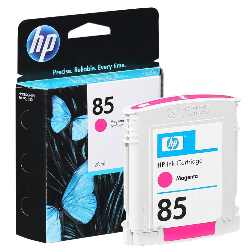 HP 85 Magenta DesignJet Druckerpatrone, 28 ml, HP Designjet Produktbild 