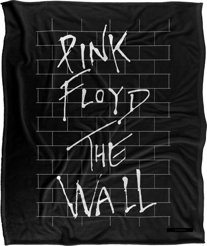Pink Floyd - "The Wall" Roger Waters Decke, Seidig, Supersoft TV24691 (Einheitsgröße) (Schwarz/Weiß)