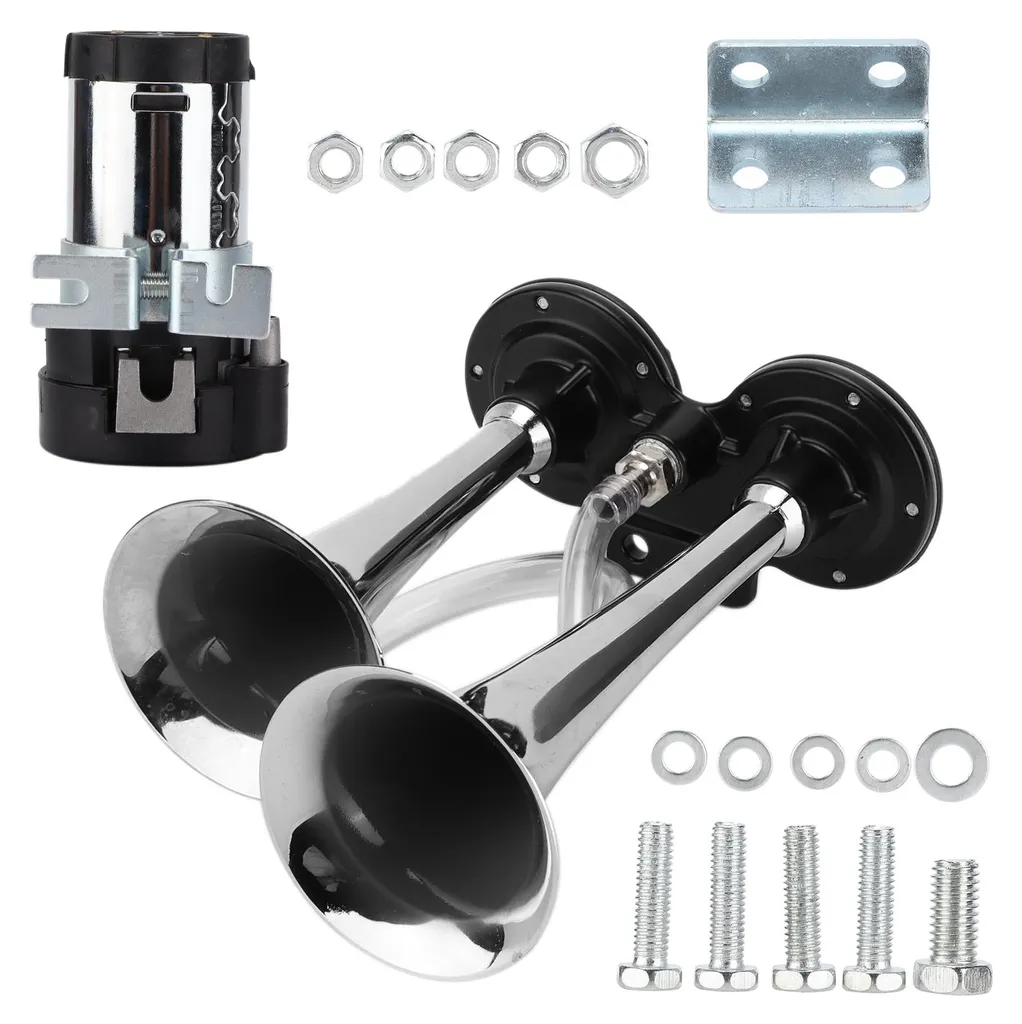 Compresseur à double pavillon 12V 150dB avec bobine en cuivre robuste