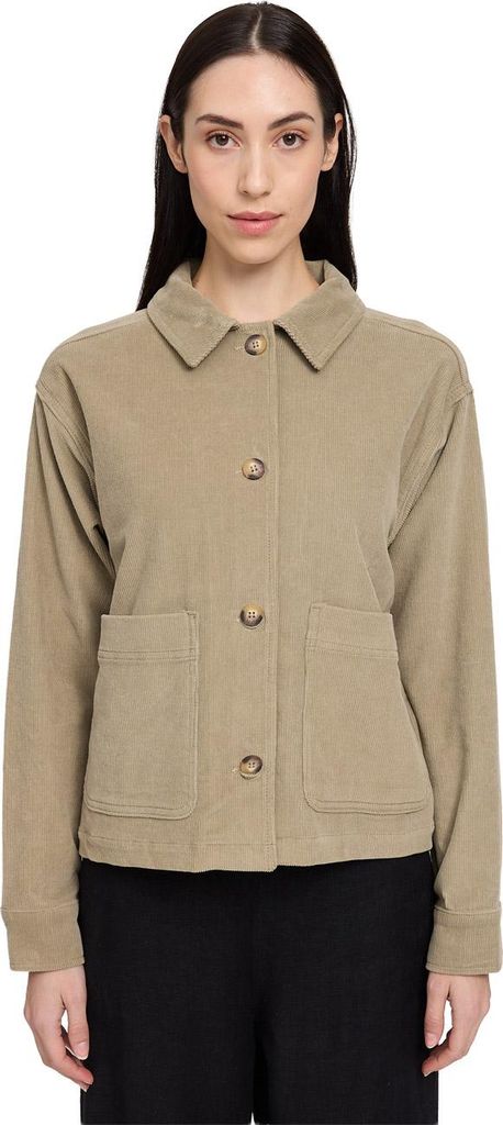 Mazine Damen Hemd Corduroy Shacket, Größe:M, Farben:light khaki