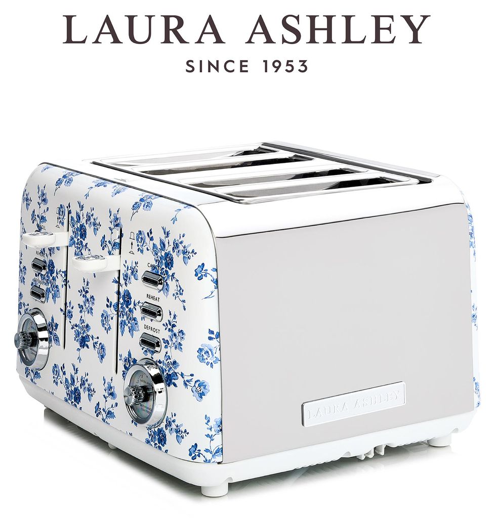 Grille-pain Laura Ashley 4 tranches avec 7 niveaux de Image du produit 