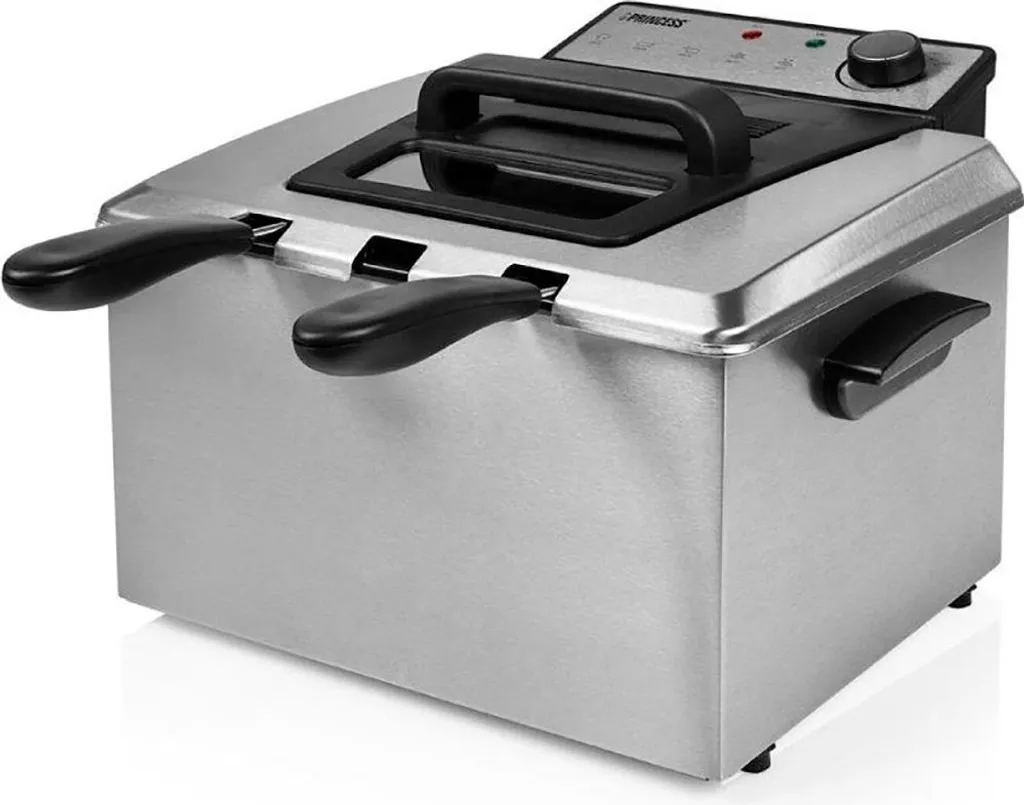 Friggitrice Elettrica Princess 185000 5L | Acciaio Inox Zona Fredda