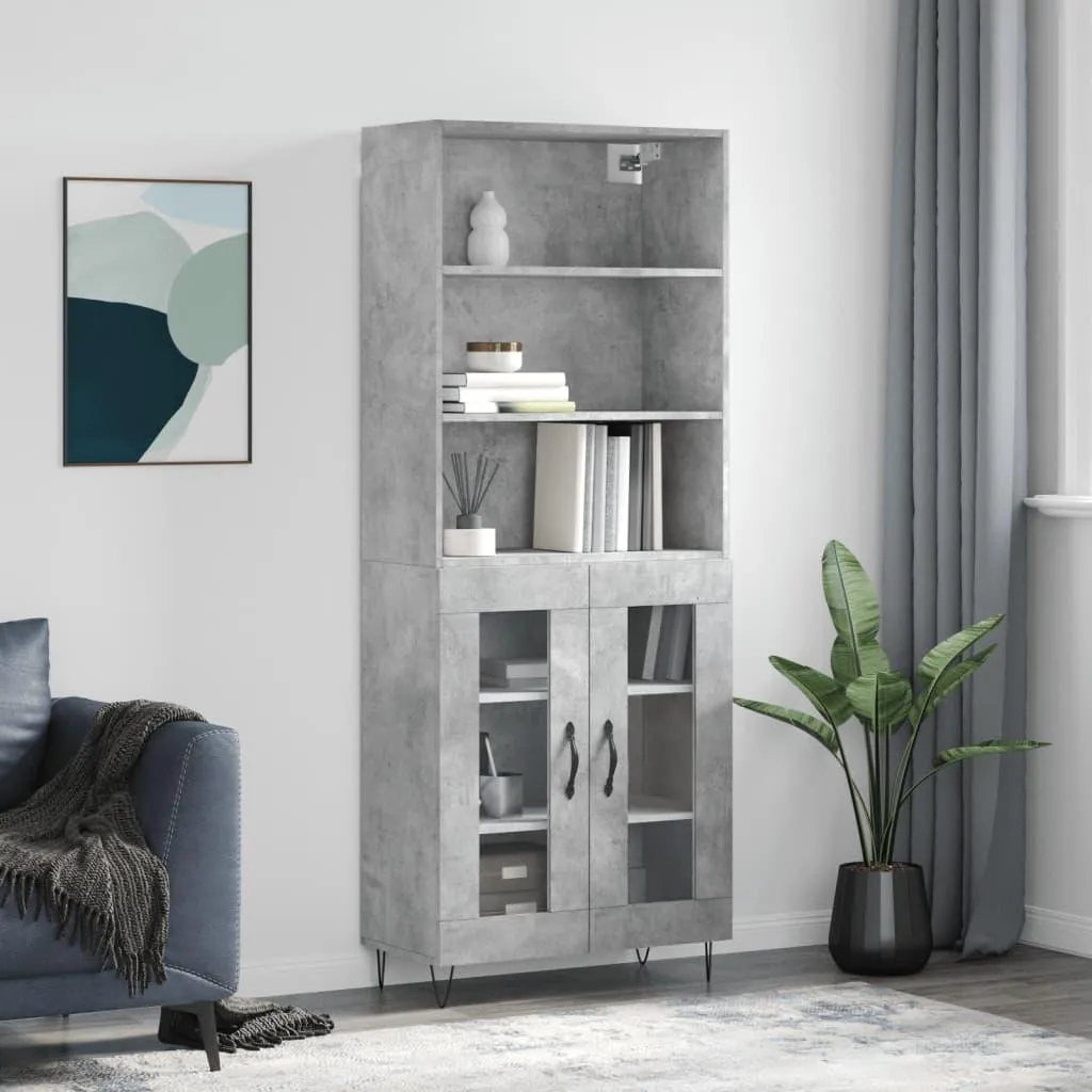 Mobile Credenza 180cm Grigio Cemento vidaXL | Arredo Urban Chic