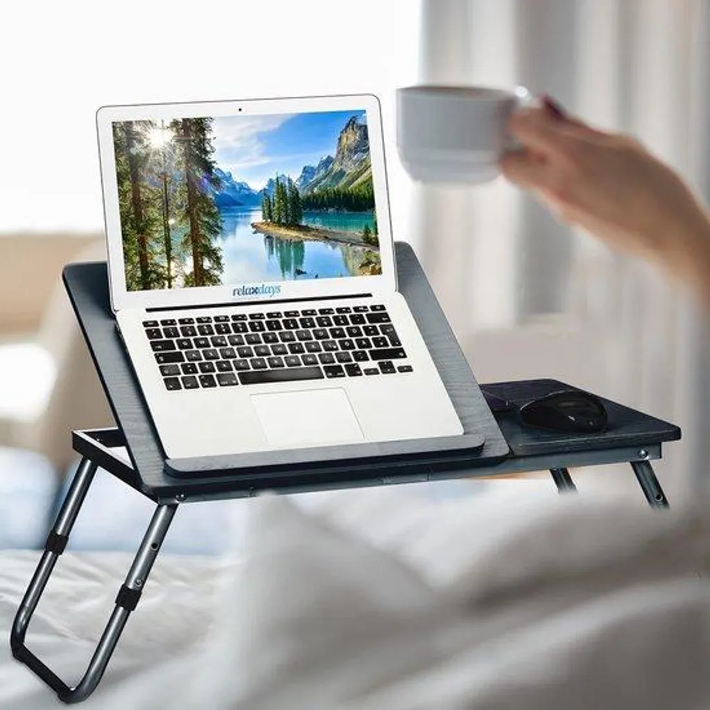 Bureau de lit pour ordinateur portable - Table pliante de 75cm de large