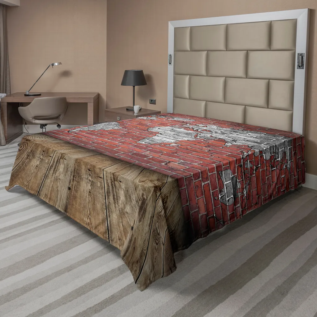 Drap de Lit Doux et Confortable Motif Cartes Routières 1 Pièce 244x205cm