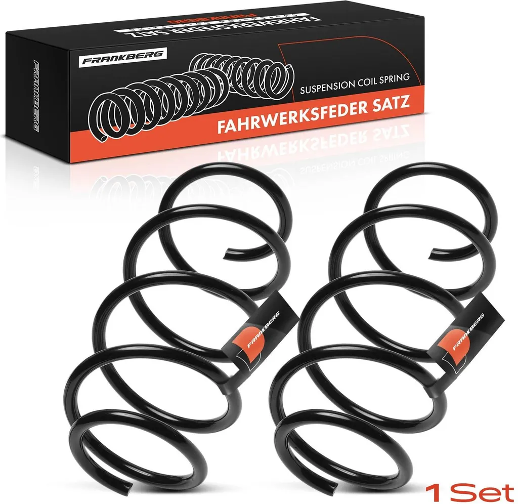 Kit 2 Ressorts de Suspension Avant pour Nissan Qashqai et Volvo 740