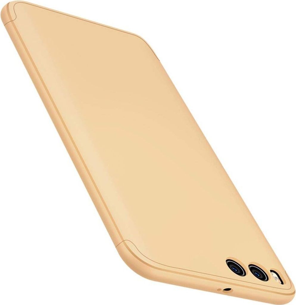 GKK 360 Schutzhülle für Xiaomi Mi 6 - Goldene 3-teilige Hülle KP12905