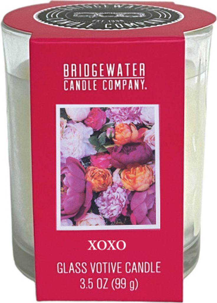 Bridgewater Candle Glas Votivkerze XoXo 99 g