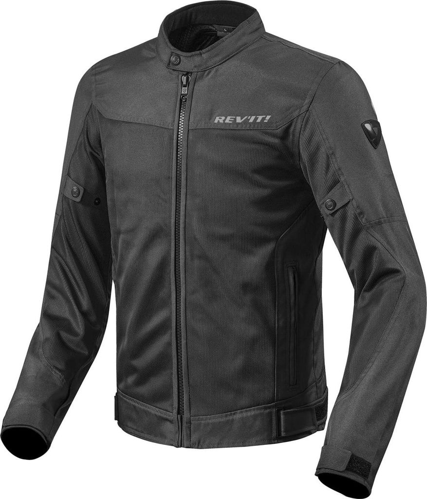 Revit Eclipse Textiljacke, schwarz, XS