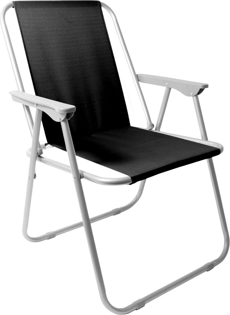 Linder Exclusiv Campingstuhl CS1000 Schwarz – klappbar, bis Produktbild 