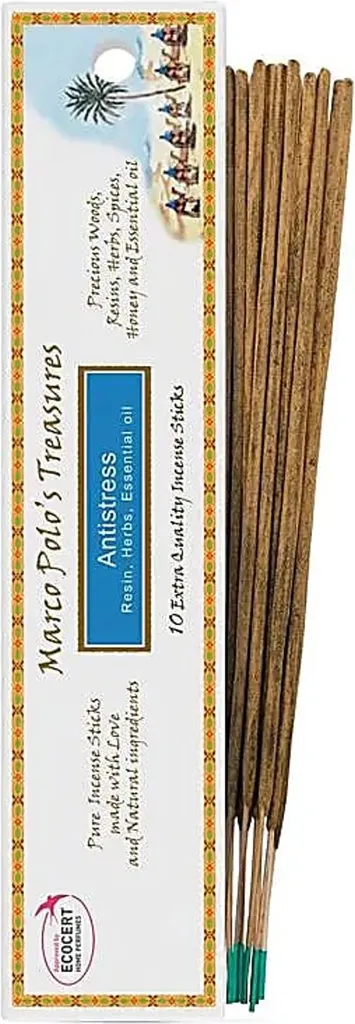 Encens Antistress Marco Polo - Lot de 2 Pièces 20g Parfum Relaxation